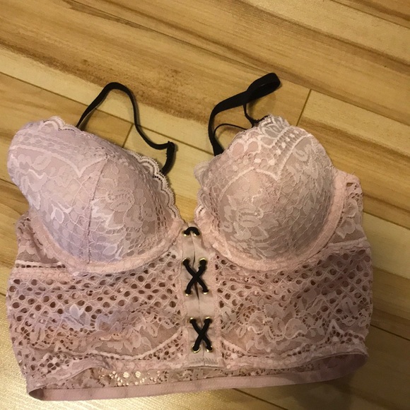 La SENZA Other - La Senza pink corset bra top